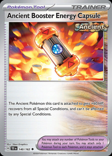 Ancient Booster Energy Capsule TEF 140