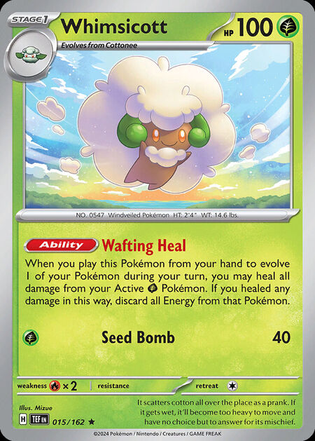 Whimsicott TEF 15