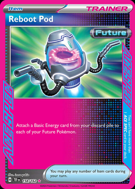 Reboot Pod TEF 158