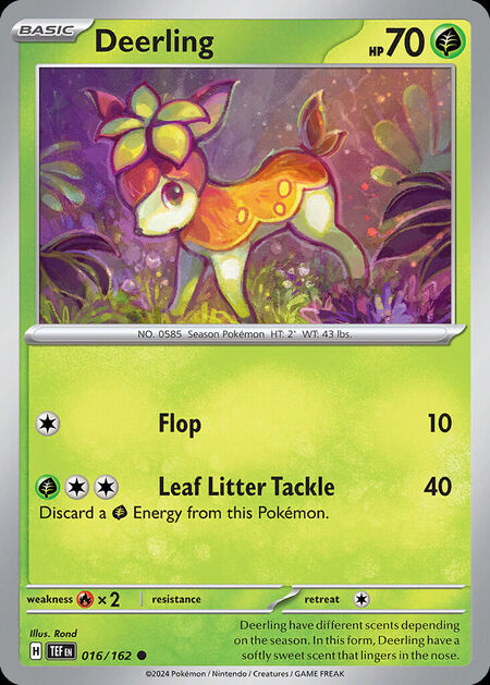 Deerling TEF 16