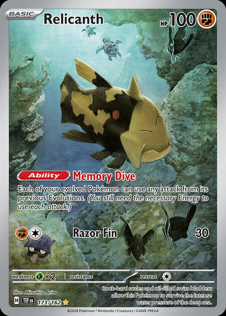 Relicanth TEF 173