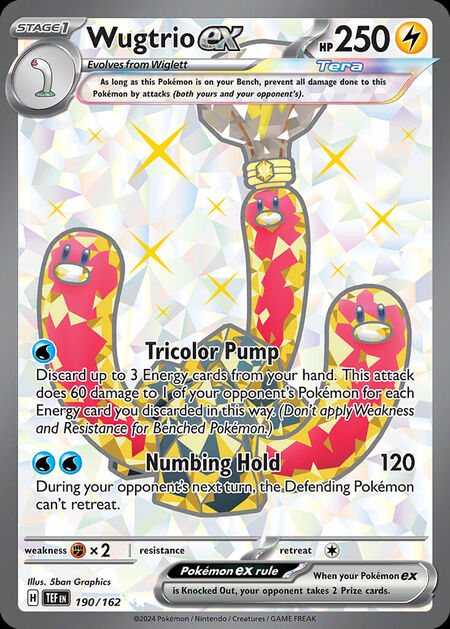 Wugtrio ex TEF 190