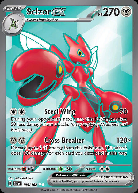 Scizor ex TEF 195