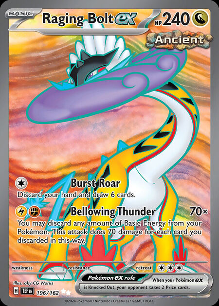 Raging Bolt ex TEF 196