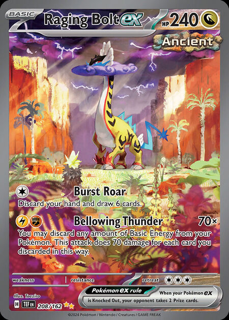 Raging Bolt ex TEF 208