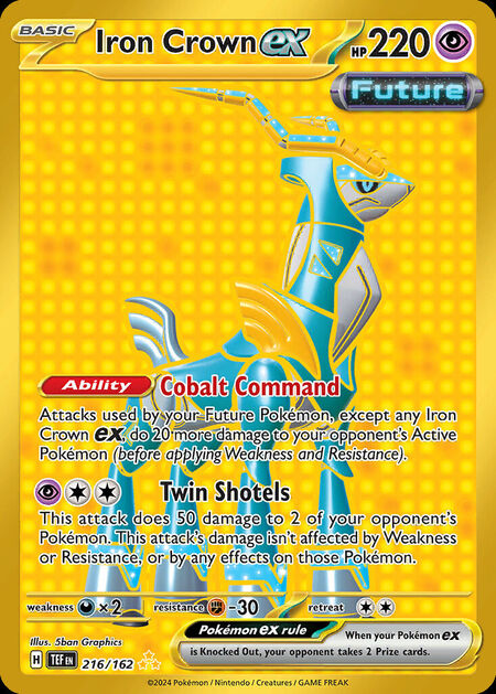 Iron Crown ex TEF 216