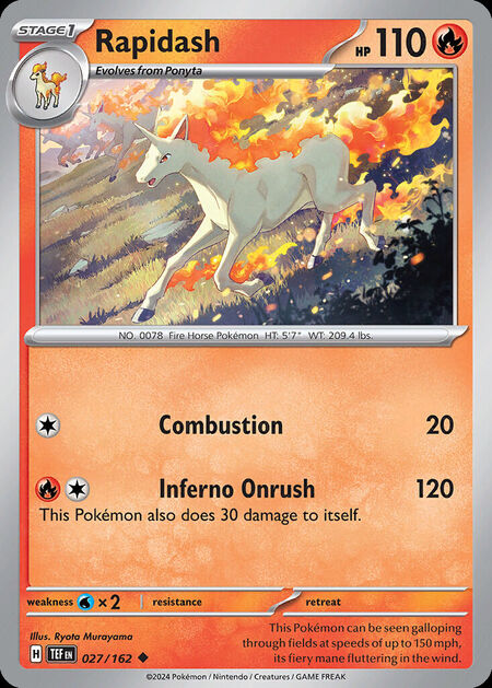 Rapidash TEF 27