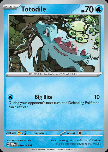 Totodile TEF 39