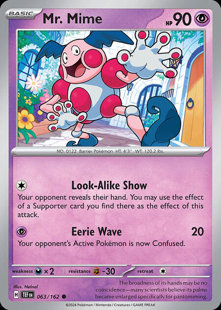 Mr. Mime TEF 63