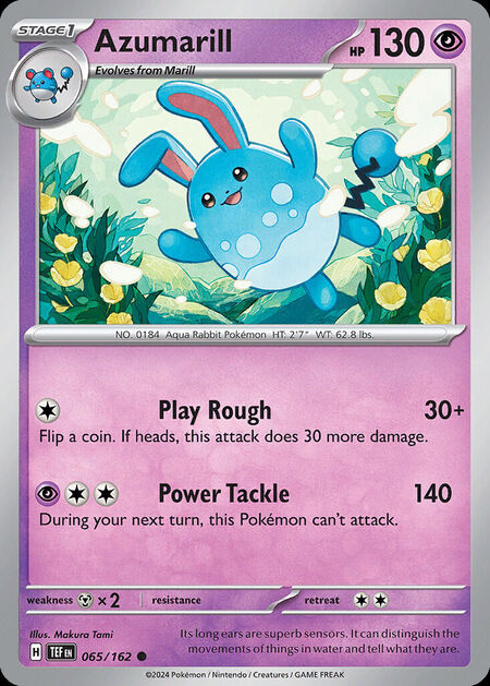 Azumarill TEF 65