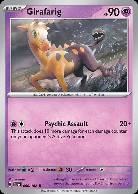 Girafarig TEF 66