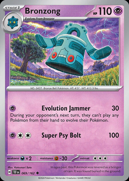 Bronzong TEF 69