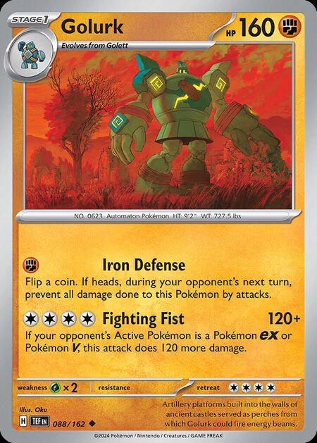 Golurk TEF 88