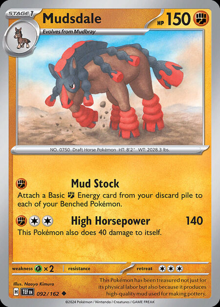 Mudsdale TEF 92
