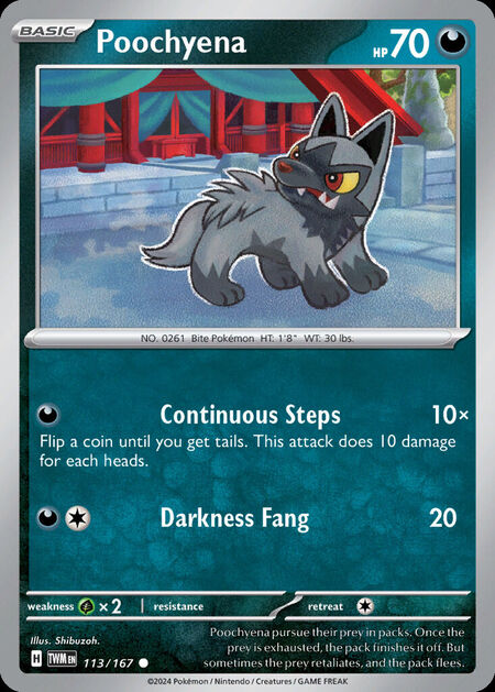 Poochyena TWM 113
