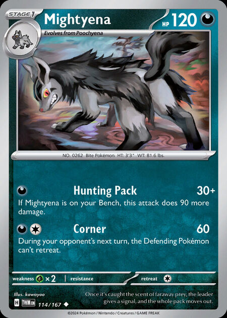 Mightyena TWM 114