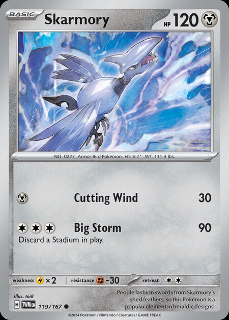 Skarmory TWM 119