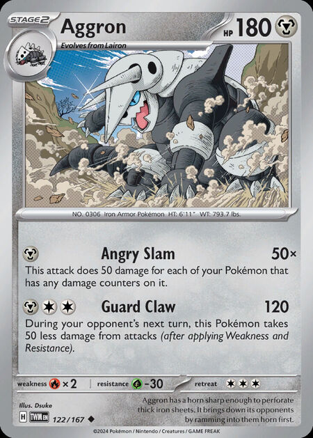 Aggron TWM 122