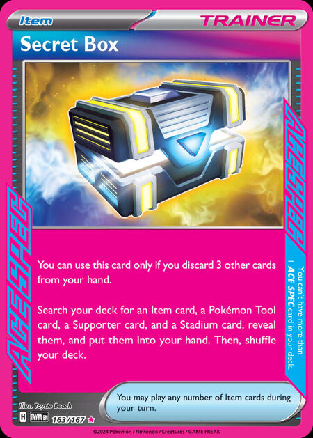 Secret Box TWM 163