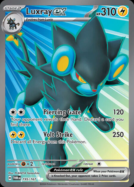 Luxray ex TWM 195