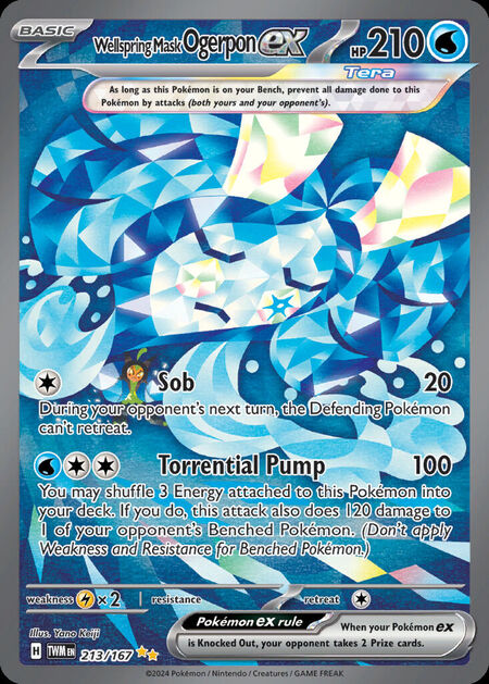Wellspring Mask Ogerpon ex TWM 213