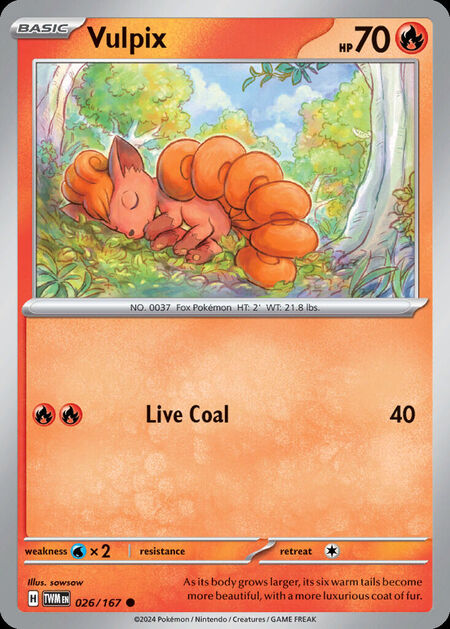 Vulpix TWM 26