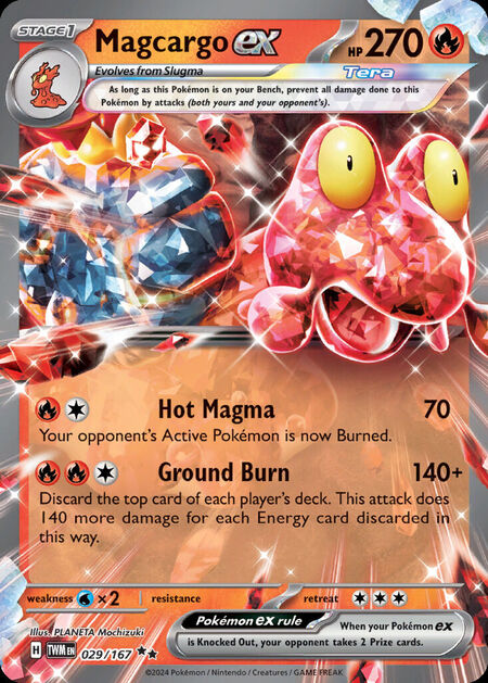 Magcargo ex TWM 29