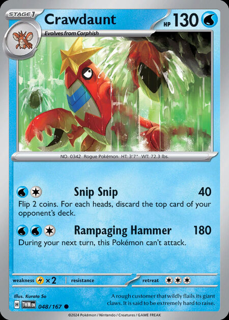 Crawdaunt TWM 48