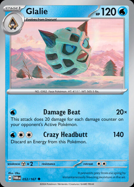 Glalie TWM 52