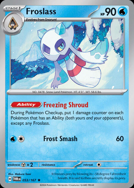 Froslass TWM 53