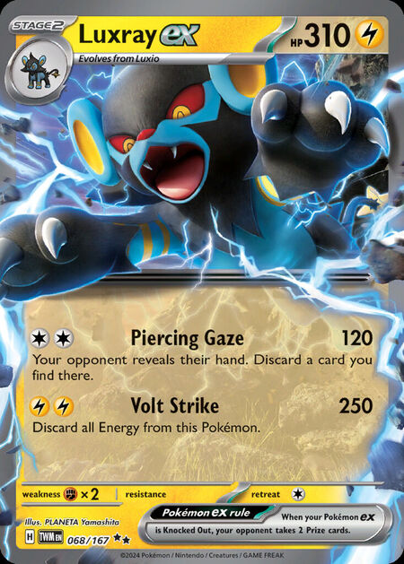 Luxray ex TWM 68