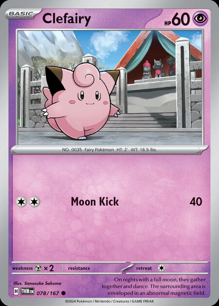 Clefairy TWM 78
