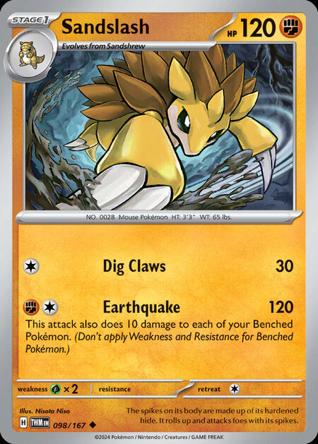 Sandslash TWM 98