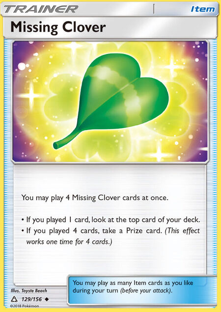 Missing Clover Ultra Prism 129