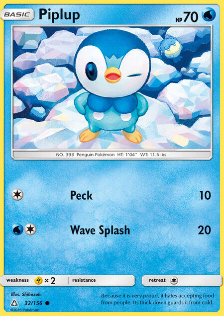 Piplup Ultra Prism 32