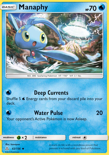 Manaphy Ultra Prism 42