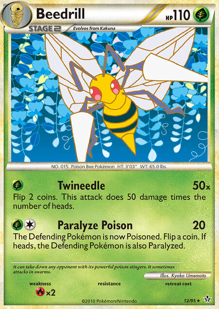 Beedrill Unleashed 12