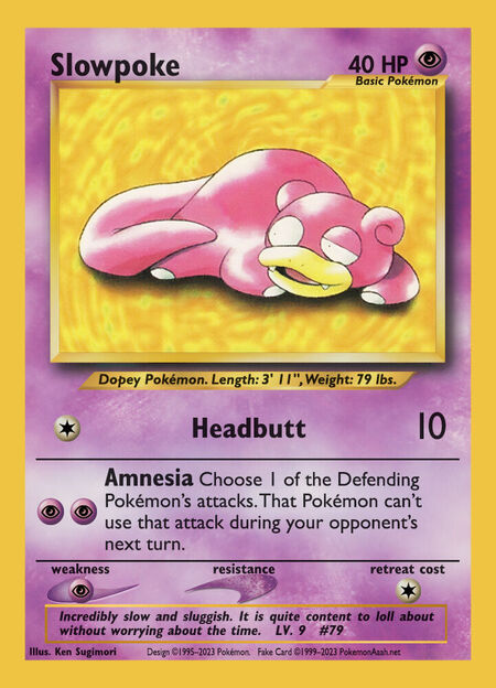 Slowpoke UPC 1