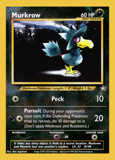 Murkrow UPC 21
