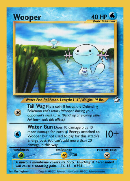 Wooper UPC 22