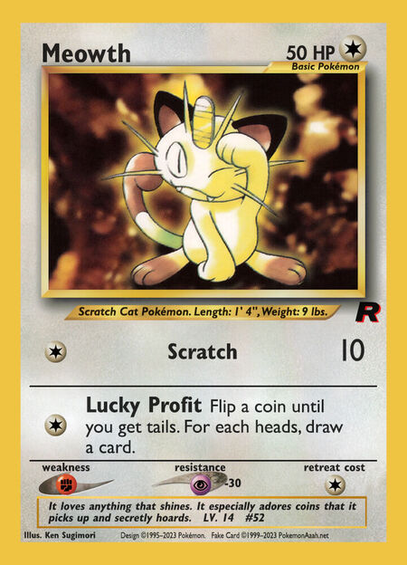 Meowth UPC 3