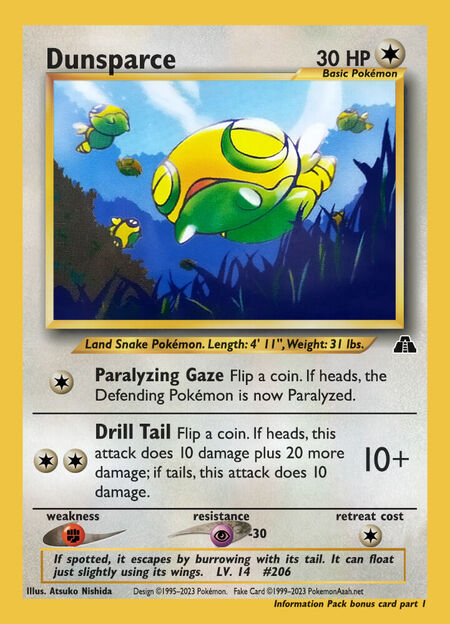 Dunsparce UPC 31
