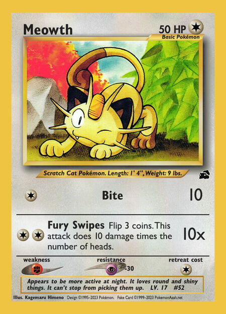 Meowth UPC 41