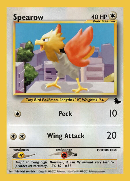 Spearow UPC 47