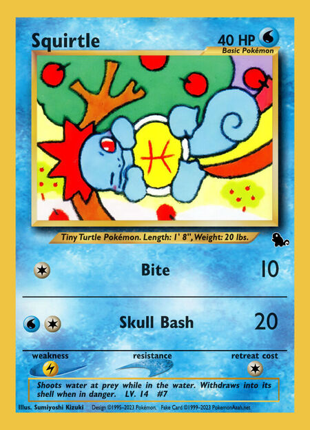 Squirtle UPC 48