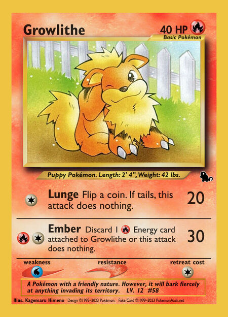 Growlithe UPC 49