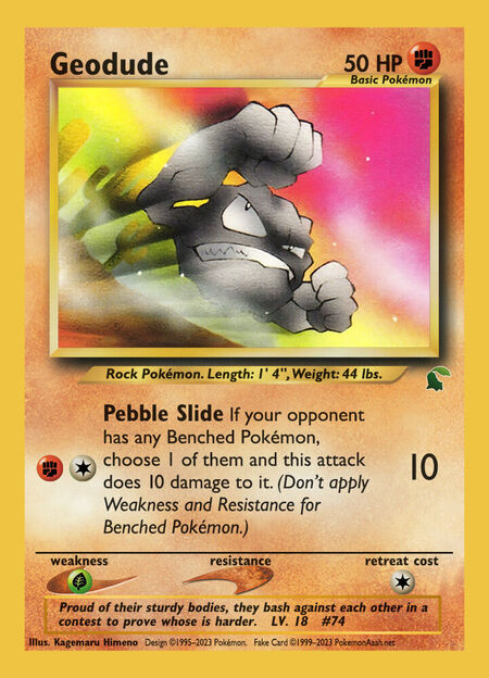 Geodude UPC 59