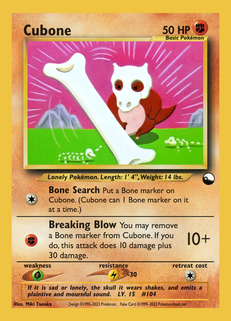 Cubone UPC 6