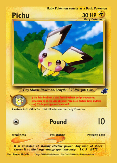 Pichu UPC 67