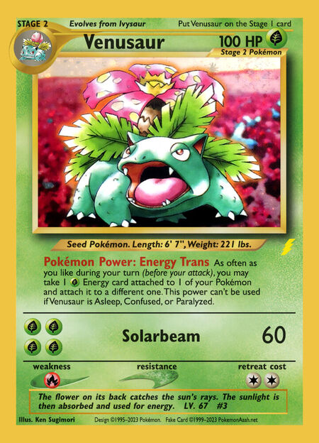 Venusaur UPC 69